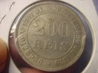 Brazil 200 Reis 1877  68053
