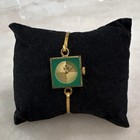 Vintage Women   s Gold Plated Wind Up Watch Signed Christian Bernard