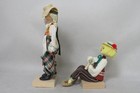  2  Vintage 1984 Ando Lithuanian Folk Wooden Doll  241 In Traditional Dress  nm 