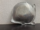 Arthur Court 1988 Bunny Rabbit Aluminum Tray Dish Catchall Vintage Easter Decor