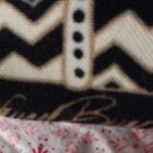 Burch Cat Print Tote Handbag - Black Blue White Geometric Cats Design