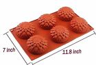 6 Cavity Flower Silicone Diy Handmade Soap Mold Chrysanthemum Sunflower Usa