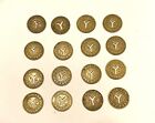 New York City Subway Token  Large    y    Cutout     1970-80     One Coin 