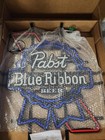 Pabst Blue Ribbon Led Sign  brand New In Box   Bar Game Room 25     21  W  Dimmer