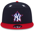 New York Yankees New Era 2025 Mlb All-star Game Workout 9fifty Snapback Hat Navy