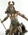 Poseidon God Of The Sea Bronze Composite Statue Sculpture 11 5  Greek Mythology