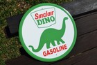 Sinclair Dino Gasoline Aluminum Metal Sign - Dinosaur - Motor Oil - Gas - Tin