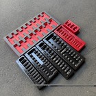 Icon Socket Tool Trays Lot Of 6  metric   Torx For 1 4    And 3 8    