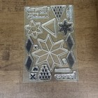 Stampin    Up  Christmas Quilt Stamps   Quilt Builder Dies
