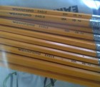 Vintage Sanford Eagle 17 Unused Hb No  2 Pencils Made In Usa Nos Wood Lead