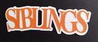 Siblings Cardstock Words With Backgrounds Die Cuts Scrapbook Card Making 6 Piece