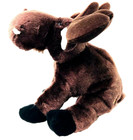 Webkinz Ganz Brown Moose Plush 10   hm375 No Code 