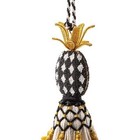 Brand New Mackenzie Childs Beaded Pineapple Tassel