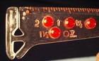 Letter Scale And Opener  Clear Plastic 
