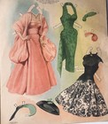 Vintage Saalfield Loretta Young Paper Dolls 1950s Uncut