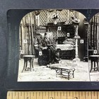 Optometrist Medical Eye Strength Training Stereoview Antique C1920s X1884