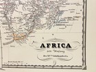 Antique Map Original 1855 Africa Sahara Al Magreb Map Geography
