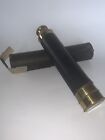 Antique 29  France Leather Wrap Brass   Glass Maritime Spyglass Telescope 3 Draw