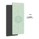 Eco-friendly Tpe Yoga Mat Non-slip Lightweight Thick Exercise Pad Pilates Fitnes