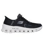 Skechers Shoes Women s Wide Fit Slip Ins Black Glide Step Comfort Casual 150420