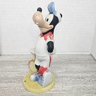 Vintage Disney Goofy Tennis Player Figurine Ceramic Cartoon Decor