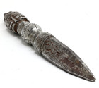 Antique 19thc Tibetan Iron Phurba Vajrakila Kilaya Dagger Phurpa Talisman Amulet