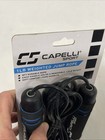 Capelli Sport 9ft Black 1 Pound Weighted Jump Rope Foam Handles Removable Weight
