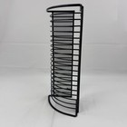 Bluray Dvd Tower Storage Media Cd Rack Multimedia Holder 20 Slots Black Wire
