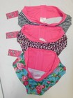 Capezio Fashion Trunks Zipperfront Betsey Johnson 3 Prints Ladies Sizes Hotpink