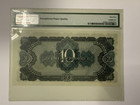 Russia 1937 10 Chervonetz State Bank Note U s s r Pmg 65