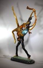 Man And Lady Dancing  Bronze Statue  Special Patina  26  H