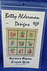 Nursery Rhyme Crayon Quilt Betty Alderman Designs 058 Quilted Wall Hanging