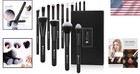 15-piece  Synthetic Kabuki Brush Set For Flawless Makeup Application