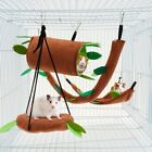 Pet Hamster Bird Hanging Swing Hammock Animal Rat Mouse Cage Rope Bed Toy   
