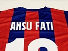 Ansu Fati Barcelona Signed Auto  Custom Jersey Beckett Certified