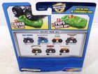 2017 Hot Wheels Monster Jam Blue Thunder   Re-crushable Car 1 64 Scale Truck New