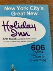 New York City Holiday Inn Brochure Vtg 57th St Ny Nyc Watson Hotel Hells Kitchen