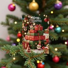 12pack Christmas Cards With Envelopes And Stickers Festive Holiday Greeting Card