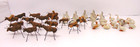 Vintage Japan Miniature Figurines Lot     Bonsai Accent   Cake Toppers   Mudmen 