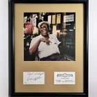 The Ink Spots Lloyd Washington  1921-2004  Rare Signed Card With Original Photo