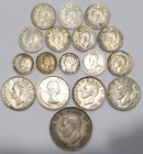 Silver Coin Lot  925    800   1881-1953 Canada