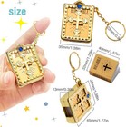16 Pcs Mini Bible Keychain Church Gifts Holy Verse Keychains Religious    