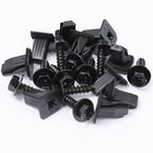 10sets Rear Bumper Side Bracket Screw With Grommet Kit For Toyota 90159-60488   