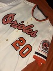 Vintage Rawlings Baltimore Orioles  20 Baseball Jersey Size 42 Mlb