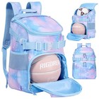 Basketball Backpack Women Fit Soccer Volleyball Baseball Sports Skyblue-30l