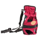 Red Front Facing Pet Carrier Large  Hands Free Adjustable Dog Cat Travel Backpac