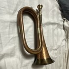 Bb Pocket Brass Bugle  Gold Antique Finish  Copper Plated