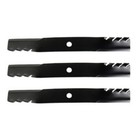 Three Mulching Blades Fits John Deere 60  737 757 777 797 Mower M128485 Tcu15881