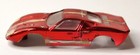 Aurora Afx Ford Gt40 Slot Car Pink Chrome Body Only