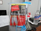 Hanes Men   s Boxer Briefs Size Xl Comfort Soft Black   Grey Tagless  Pack Of 6